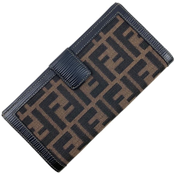 Fendi Handbags - FENDI Zucca Long Wallet